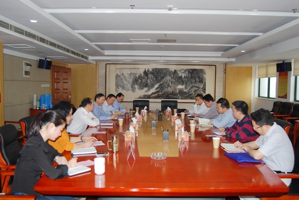 省公司接待湖南省轻工AG旗舰厅集团有限公司考察组一行